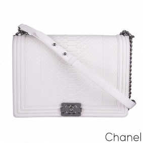 Chanel Medium Black Alligator Double Flap Bag